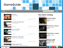 Tablet Screenshot of gameguide.nl